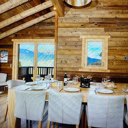 Appt Raffine A La Tania, Spa, Sauna, Ski-in Ski-out